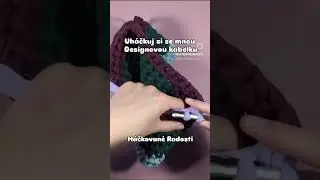 N&aacute;vod na H&aacute;čkovanou kabelku #hackovaneradosti #hackovanakabelka #tutorial #hackovani #crochet