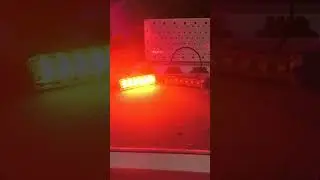 H6 dual color lights, Red/White, Blue/White  #emergencylight #automobile #dualcolor