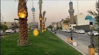 الحجاز المدمي بصوت الشيخ هارون كامل اذان المغرب من جامع الروضة المحمدية بغداد