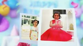 Yashvi&rsquo;s 8th Birthday Slideshow | Creative Kids Birthday Video with Music