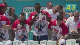 Metro Atlanta man competing in Nathan&rsquo;s Famous hot dog-eating contest
