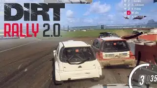 DiRT Rally 2.0: Event Complete Career Circuit Rallycross Silverstone England Full Qualifiers