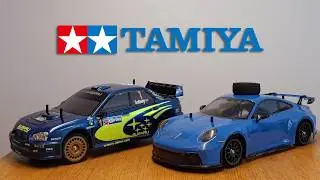 Mes Tamiya TT-01E et TT-02 - Subaru & Porsche