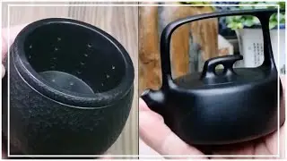 handmade stone teapot