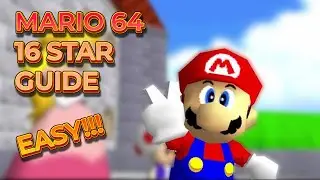 Mario 64 16 Star Speedrun Starter Guide