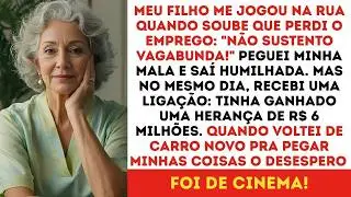 'Sai da minha casa, desempregada' meu filho gritou me expulsando depois que perdi o emprego, então