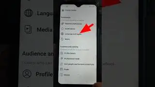 Facebook Ki Language Kaise Badle 👉 Easy Trick in Hindi! #facebook #smartphone #tech