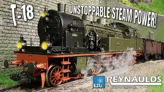 ESU T-18 Steam Engine HO 🚂 (NOW IN STOCK!)