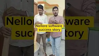 నెల్లూరు సాఫ్ట్వేర్ సక్సెస్ స్టోరీ #trendingshorts #nellore #trend #nelloreallrounder #software #og
