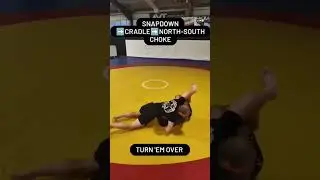 North-South Choke from a snapdown and cradle at AVT MMA Leeds