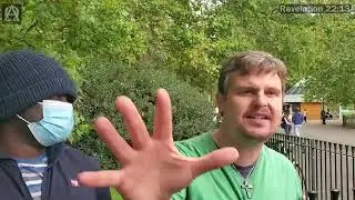 Speakers Corner Bob vs Muslim Bob BubbaWhy Do You Reject Islam Bob Bubba Gives