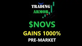 $NVOS TOP GAINER OF THE PRE-MARKET! HUGE MOVE!