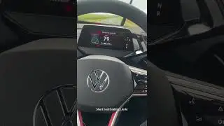 VW ID5 GTX : Emergency stop assist ADAS safety feature testing (impressive)
