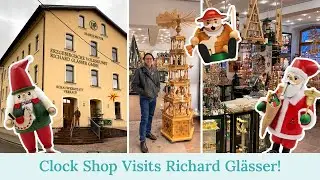 Clock Shop Visits Richard Gl&auml;sser | Germany Trip 2024