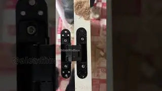 Invisible door that makes space more transparent #hinge #hinges #hardware #kitchencabinet