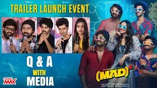 Q & A With Media @ MAD Square Trailer Launch Event | Narne Nithiin, Sangeeth Shobhan, Ram Nithiin