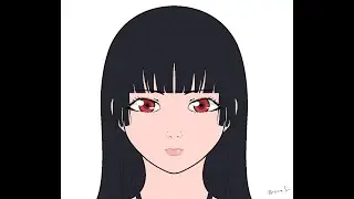 Ai Enma MS Paint with Mouse - Speedpaint