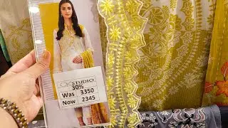 Alkaram Studio Mid Summer Sale 2022 part 2 video unstitch sale