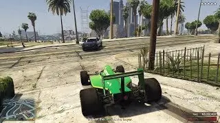GTA Online Casino Heist: Escaping The Cops with F1 Cars!
