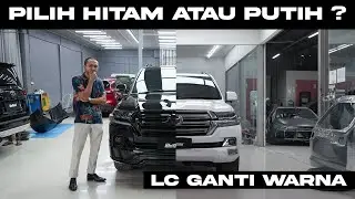 CHANGE THE COLOR OF THE LAND CRUISER VXR200 IN WETGLOSS