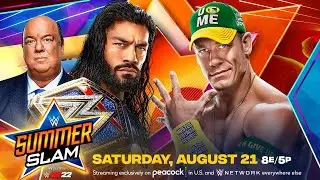 Roman Reigns Vs John Cena Universal Championship | Summerslam 2021