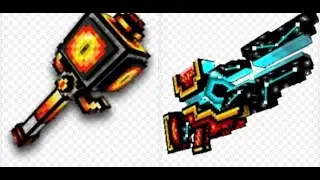 Pixel gun 3d black hole sniper plus dark mage wand