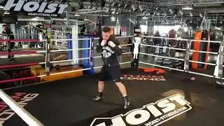 Training im Sturm Gym - Zu Gast beim Weltmeister - Shadowboxing