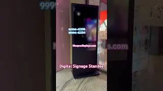 Digital Signage Standee | Free standing Digital Advertising Signage #digitalsignage #signage