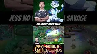 Jess no limit hrith new skin easy savage moment 🔥 #jessnolimit #harith #mlbb #shorts