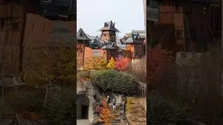 Autumn in the Mirakulum family park in Milovice is magical 🍁🏰🍂 #shorts