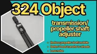 Регулировочный винт 324 Object для улучшенной трансмиссии модели Tamiya Mini 4WD (версия 2022 года)