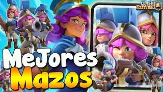 LOS MEJORES MAZOS DE TR&Iacute;O DE MOSQUETERAS en CLASH ROYALE 😍 REWORK TEMPORADA 77 🔥 Ione Gamer