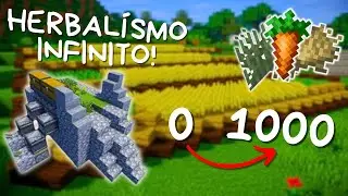 QUEBRANDO O MCMMO EM 5 MINUTOS: M&Aacute;QUINA DE HERBALISMO INFINITO - #REDEREVO