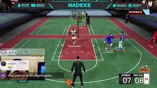 Nadexe gets triggered at little kids(They bring up beef with Grinding DF