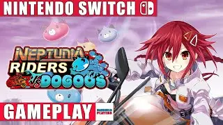 Neptunia Riders VS Dogoos Nintendo Switch Gameplay