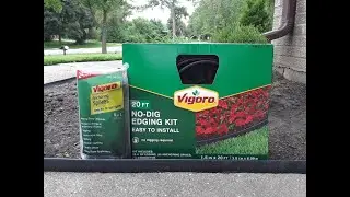 No-DIG Lawn Edging Kit Installation in 4 mins. / Any Good?