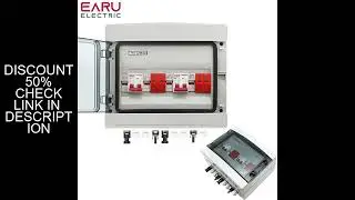 500V 2 Input 2 Output 2 String For Off Grid Solar Energy System Photovoltaic Array Solar PV Combiner