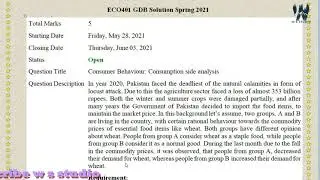 eco401 gdb 1 solution spring 2021 ~ eco401 gdb solution 2021