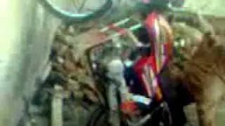 bike wheeling ,, bad luck