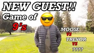 Moose Hits Every Tree On The Course...FUNNY!!! // Ancil Hoffman Golf Course (1)