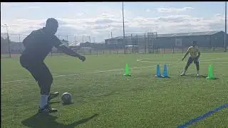 BASIC TRAINING FOOTBALL/SOCCER ROUTINE FOR YOUTH PLAYERS