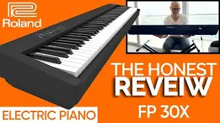 Best 88 Weighted Keys Digital Piano for Beginners and Seasoned Musicians Roland FP30X Digital Piano