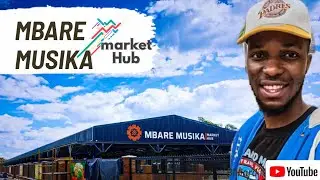 The New Mbare Musika Market Hub in Harare,Zimbabwe 🌍#zimbabwe #travelvlog #africanmarkets #harare