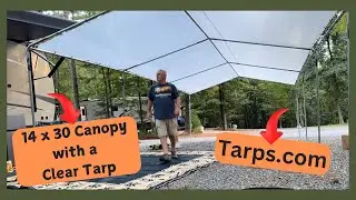 Large Canopy for Camping / Tarps.com