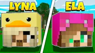 CASA DE LYNA VS ELA EN MINECRAFT