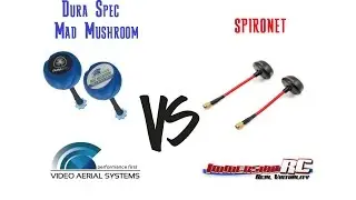 DuraSpec Madmushroom (Video Aerial Systems) x Spironet (Immersion Fatshark)