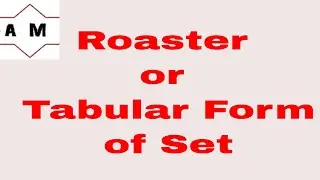 Roaster form or Tabular Form