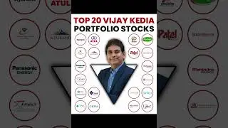 Top 20 vijay kedia portfolio stocks share market analysis stocks list #stocks #sharemarket #shorts