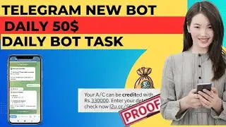 Click Bee Bot l Daily earn$ l Telegram Bot l Payment Withdral Proof