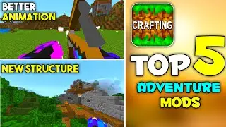 Top 5 Adventure Mods For Crafting and Building | Crafting and Building Adventure Mod